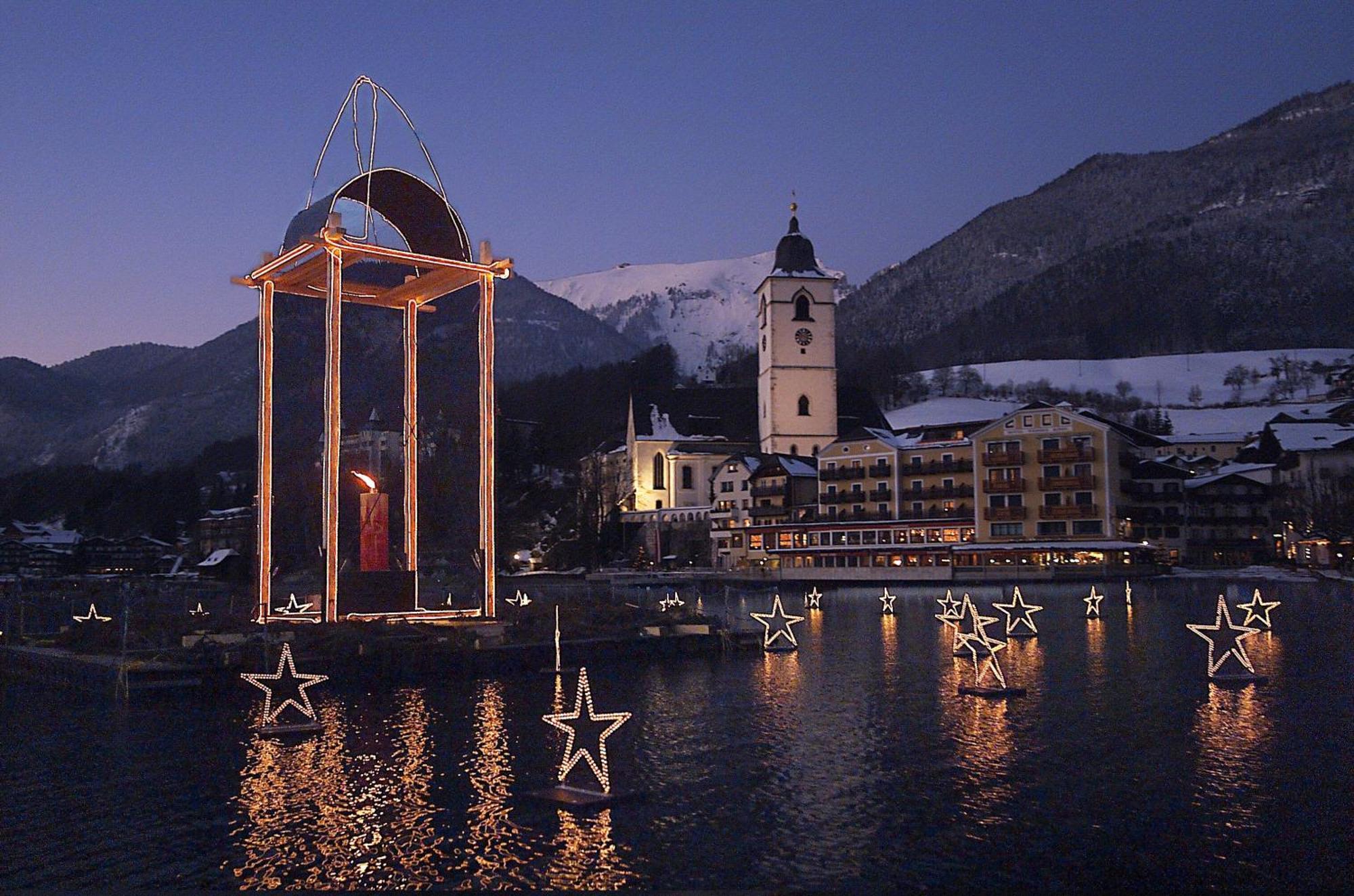 Aberseeblick Pension Ellmauer Sankt Wolfgang im Salzkammergut Exterior photo